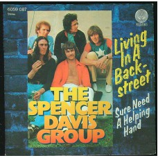 SPENCER DAVIS GROUP Living In A Back-Street / Sure Need A Helping Hand (Vertigo – 6059 087) Germany 1973 PS 45 (Classic Rock)